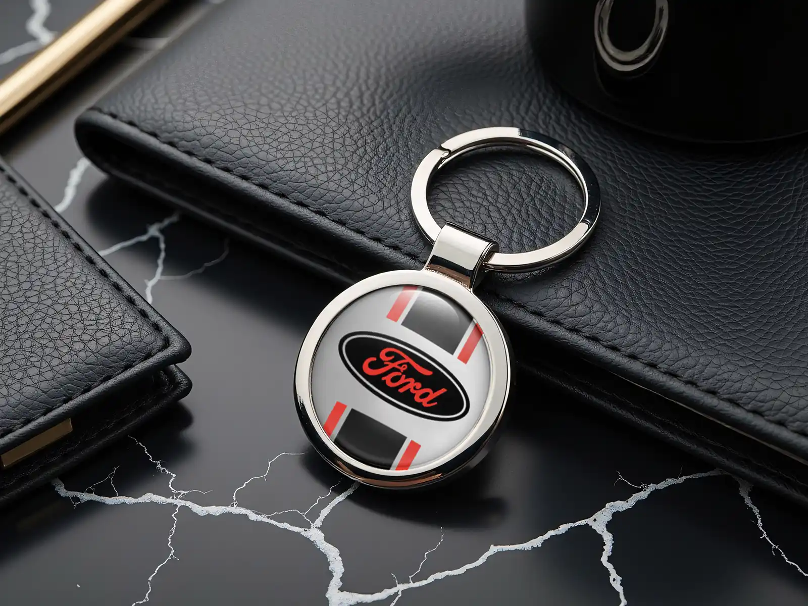 Ford Porte-clés Image Style Métallisé Mаь